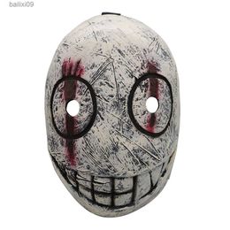 Party Masks Game Dead by Daylights cosplay Mask Scary Butcher Half Face Latex Mask Halloween Party Costume Accessories Props T230905