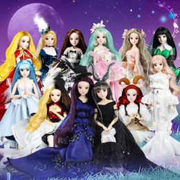 Dolls BJD MMGirl 12 s Series 14 Joint Body 30cm Suit doll and stand 16 girl toy gift 230904