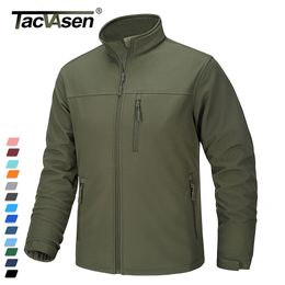 Men s Jackets TACVASEN jaket bulu domba Pria atasan Luaran tahan lama ritsleting saku kasual musim dingin untuk lelaki 230904