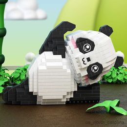 Blocks Panda Building Blocks Toys Lovely Animal Blocks DIY Micro Blocks Blocs Constructions Toys for Boys Girls Gifts Kids Toys R230905