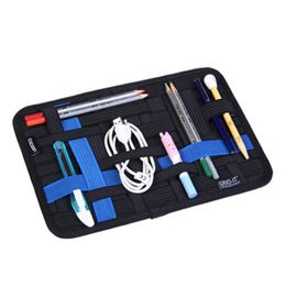 Storage Holders Racks Travel Portable Carrying Elastic Organizer Plate Electronics Accessories Storage Plate Phone Tools Makeup Brushes Storage 230905