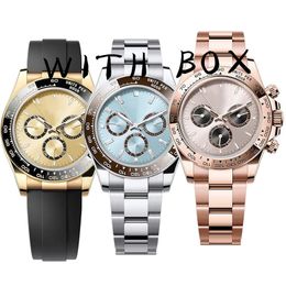 2023 New Mens Watch 40mm Automatic Mechanical Watch 904L All Stainless Steel Watch Available for Purchase Sapphire Watch Super Glow Montre de Luxe