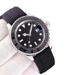 Local warehouse Newest With Box mens watches 40mm Mechanical automatic watch Ceramic bezel Sapphire master sports watch Glide buck227b