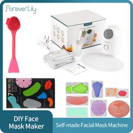 Face Care Devices Automatic DIY Face Mask Maker Natural Collagen Vegetable Fruit Self-made Mask Machine Skin Care Home Makeup Beauty Tools 230904