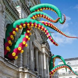 Giant inflatable octopus tentacles with affordable inflatables octopuss arm leg for Halloween decoration261N