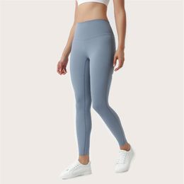 LL-1913VVV Fitness Yoga Trousers Womens Long Pants Yoga Outfits Exercise Gym Fitness Wear Girls Running Leggings Elastic Adult Pan299o