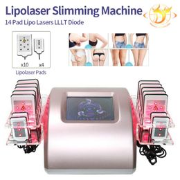 Slimming Machine In Usa 635Nm-650Nm Lipo 14 Pads 650Nm Lipo For Saleslimming Lipo Price