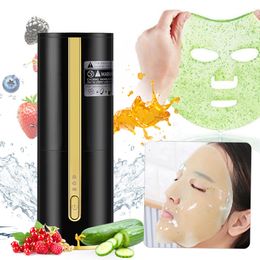 Face Care Devices Automatic Fruit Face Mask Maker DIY Natural Mask Machine Intelligent Voice Beauty SPA Skin Care Beaut 230904