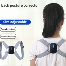 Massaging Neck Pillowws Smart Back Posture Corrector Vibration Sensor Orthosis Invisible Reminder Adult Child Sitting Hunchback 230904