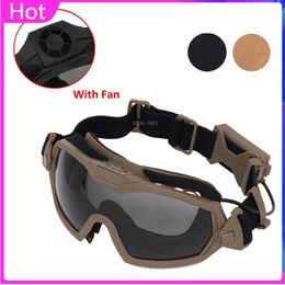 Tactical Sunglasses Military Tactical Goggles Anti Fog UV Protection Paintball Airsoft Glasses Windproof Motorcycle Shooting Cs Wargame Eyewears 230905