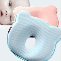 Pillows Baby Pillow Memory Foam born Baby Breathable Shaping Pillows Baby Sleep Positioning Pad Anti Roll Toddler Pillow 230905