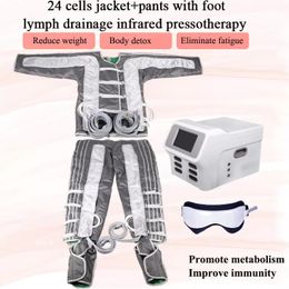 Slimming Machine Presoterapia Lymphatic Drainage Eyes Massage Body Slimming Fat Loss Far Presoterapia Machines Pads