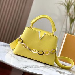 Designer Capucines bag luxurys handbags Shoulder Bags Women BB Totes Crossbody Bag Aurillon Leather Handbags Woman three Size Luxury Purses Handbag