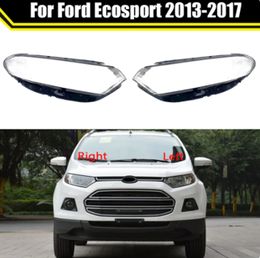 Car Headlight Cover Lens Glass Shell Front Headlamp Case Transparent Lampshade Auto Light Lamp Caps For Ford Ecosport 2013-2017