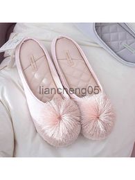 Slippers 2023 Spring and Autumn New Home Soft Bottom Slippers Women's Nice Slippers 4055 X0905