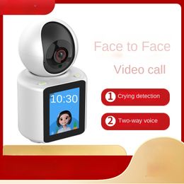 IP Camcorder Indoor Home surveillance Wifi HD Version Voice Video Wireless Recorder Security Cameras 360 Rotate Tracking Panoramic Camera