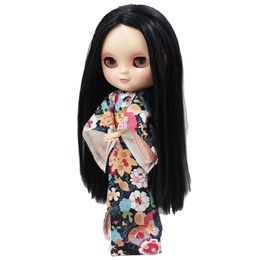 Dolls Fortune Days ICY nude Doll Joint Body small chest balck straight hair No9601 230904