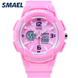 SMAEL Kids Digital Watches Boys Clock Men Sport Watch Waterproof Kids LED display relogio1643 Children Watches for girls Digital253J