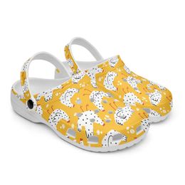 diy shoes slippers mens womens Custom Pattern Simplicity yellow outdoor trainers sneakers trend 101484 36-45