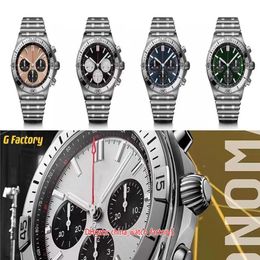 GF Maker New Product Super Quality Watch 42mm Chronomat 904 Steel Chronograph Workin Asia 7750 Movement Mechanical Automatic Mens 291j