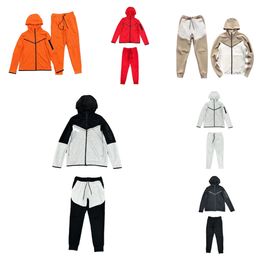 2023 New designer hoodie Men's Tracksuits Sweat Suits Autumn Winter tech fleece hoodies Mens Jogger jackets Pants Sets Sporti2188