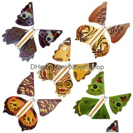 Magic Props Butterfly Flying Change With Empty Hands Dom Tricks C3905 Drop Delivery Toys Gifts Puzzles Dhpvx