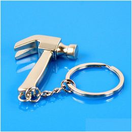 Party Favour 200Pcs Mini Metal Keychain Personality Claw Hammer Pendant Model Key Chain Ring Favours Dh1234 Drop Delivery Home Garden Fe Dhu9Y