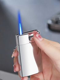 The new large flame inflatable lighter can be used to place cigarette windproof smoking accessories gift 4R23