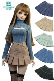 Doll Accessories Clothes for doll High neck open sweater fits 5860cm 13 BJD DD SD DDL Spherical joint gift girls 230904