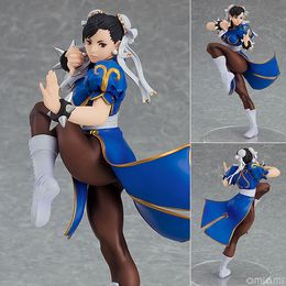 Finger Toys 18cm POP UP PARADE Street Fighter Anime Figure Chun Li Battle Costume Action Figure Sexy Girl Figure Collection Model Doll Toys