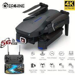 Fly with Fun: Eachine E520 WIFI FPV 720P HD Camera Drone - High Hold Mode & Foldable Design!