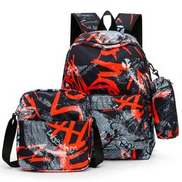 Backpacks Children School Bags For Kids Boys Girls BackpackTravel Orthopaedic Backpack Waterproof Primary Schoolbag Book Bag 230904