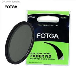 Philtres FOTGA Fader Variable Adjustable Slim Neutral Density ND Lens Philtre ND2 to ND400 43/46/52/55/58/62/67/72/77/82/86mm for Nikon Q230905