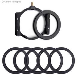 Filters Walking Way Camera Square Filter Holder 67/72/77/82/86mm adapter Ring for Hoya Zomei Nisi Cokin Berno 100mm Camera filter Q230905