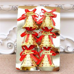 Christmas Decorations Offices Party Bell Ornament Crafts Decoration Durable DIY Accessories 230905