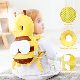 Pillows Toddler Baby Head Protector Safety Pad Cushion Back Prevent Injured Cartoon Security Pillows Breathable Anti-drop Pillow 1-3T 230905