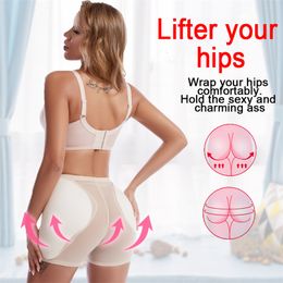 Womens Shapers Women Sponge Padded Panties Push Up Butt Lifter Fake Ass Briefs Sexy Hip Enhancer Bodyshorts Control Underwear Pads Buttocks 230905