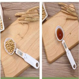 500g 0 1g Capacity Coffee Tea Digital Electronic Scale Kitchen Measuring Spoon Weighing Device LCD Display Cooking with USB265g