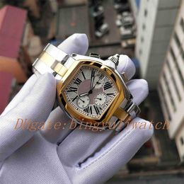 NEW Factory Men Watch car series W62027Z1 watch Stainless Steel Strap Quartz with Chronograph Work 44MM Men's Sport Wrist Wat172d