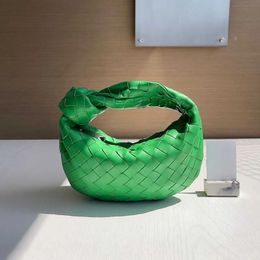 2023 Designer Mini Tote Bag da donna Candy Mini Jodie Borse Satchel Cloud Knitting Borsa da donna di marca di moda