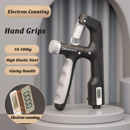 Hand Grips 10100Kg AType Adjustable Grip Power Exercise Heavy Gripper Fitness Muscle Training Strength Expander Finger Pinch Carpal 230904