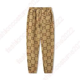 Men's Pants G Jacquard Jogging Pant woMen Streetwear Casual Mens Pants Cotton Ankle-length Men Trousers Trend Quality Solid C2553
