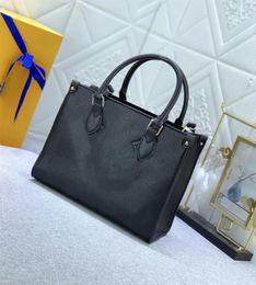 Womens designer tote bag houlde handbags for woman embossed flower letters shopping bags Top-quality leather fashion small makeup purses