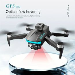 1pc GPS Positioning Drone Professional Grade Brushless Motor, Intelligent Obstacle Avoidance, Optical Flow Positioning, ESC WIFI Dual HD Camera