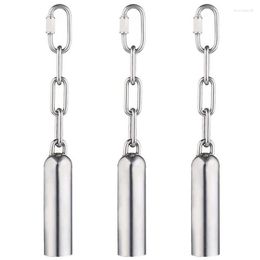 Other Bird Supplies 3X Stainless Steel Bell Toy For Birds Heavy Duty Cage Toys Parrots African Greys Mini Macaws Small Cockatoos