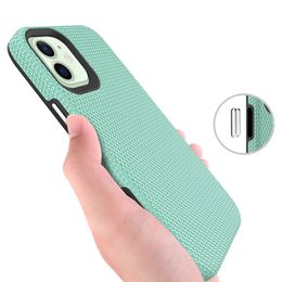 Triangle Texture iPhone Case For iphone 15 14 13 12 11Pro Max Xs XR 8 7 6S Pus Drop Protection Hybrid Rugged Armor Shockproof Cover