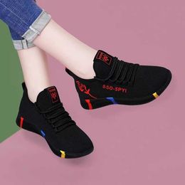 Boots Fashion Shoes New Womens Single Sports Old Beijing Walking Student 230830
