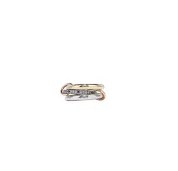 Halley Gemini Spinelli Kilcollin rings brand logo designer New in Libra Ring fine jewelry gold and sterling silver Hydra linked ring