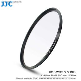 Philtres JJC Camera Lens Philtres 37/40.5/43/46/49/52/55/58/62/67/72/77/82 Ultra Slim Multi-Coated L39 UV Philtre Q230905