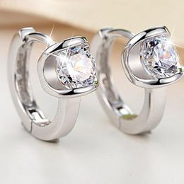 Stud Earrings Women's Small Fashion Fine Jewellery Luxury Crystal Shiny Drill Women Engagement Party Gifts